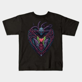 Cyborg Hearts Kids T-Shirt